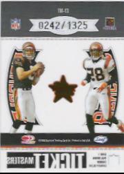 2003 Leaf Rookies and Stars Ticket Masters #TM13 Chad Johnson/Carson Palmer back image