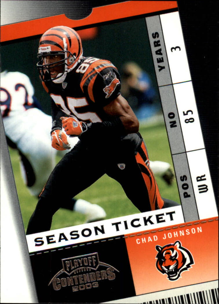 2003 Playoff Contenders #68 Chad Johnson