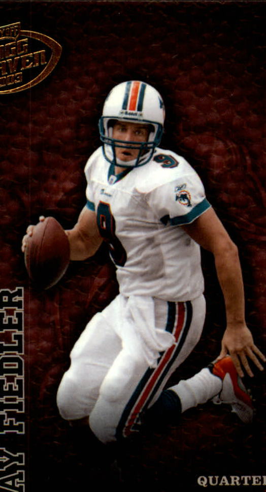 2003 Playoff Hogg Heaven #76 Jay Fiedler - NM-MT - Jim & Steve's Sportscard  Shop