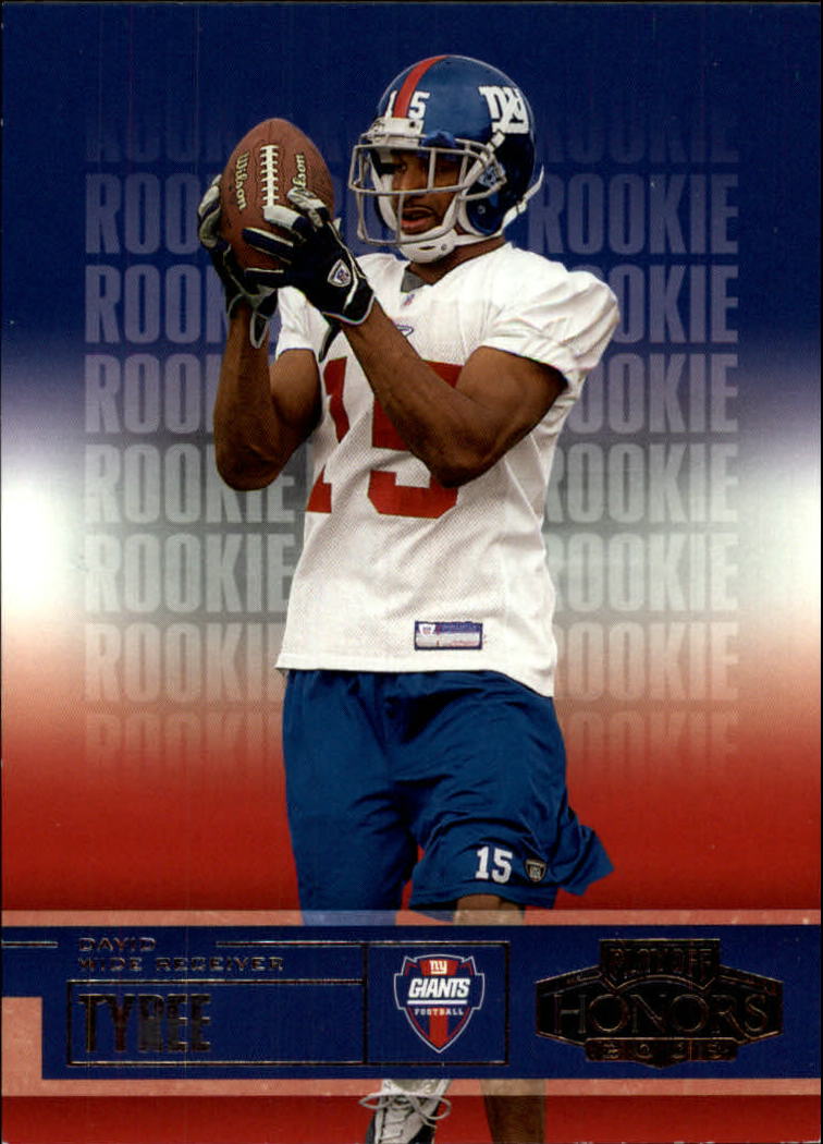 2003 Playoff Honors #134 David Tyree RC