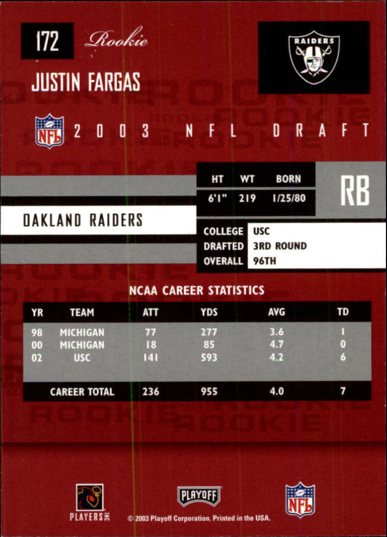 2003 Playoff Prestige Football Rookie RC Singles - You Choose - Bild 35 von 104