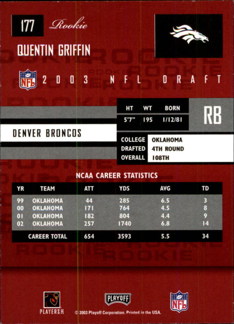 2003 Playoff Prestige Football Rookie RC Singles - You Choose - Bild 41 von 104