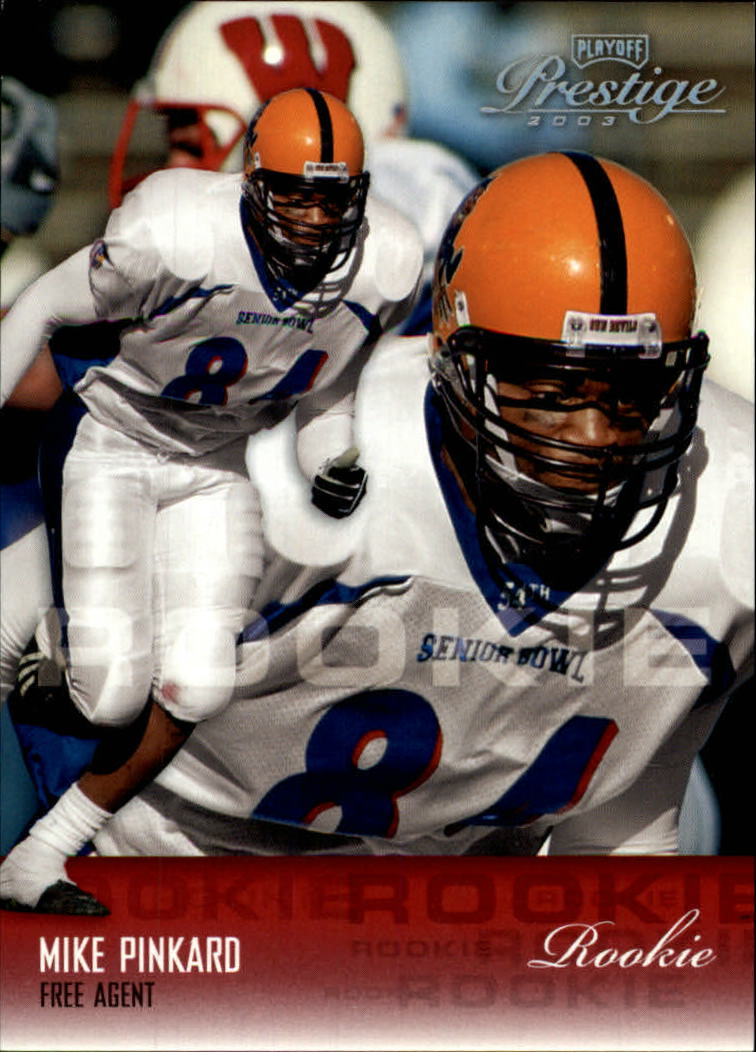 2003 Playoff Prestige Football Rookie RC Singles - You Choose - Bild 66 von 104