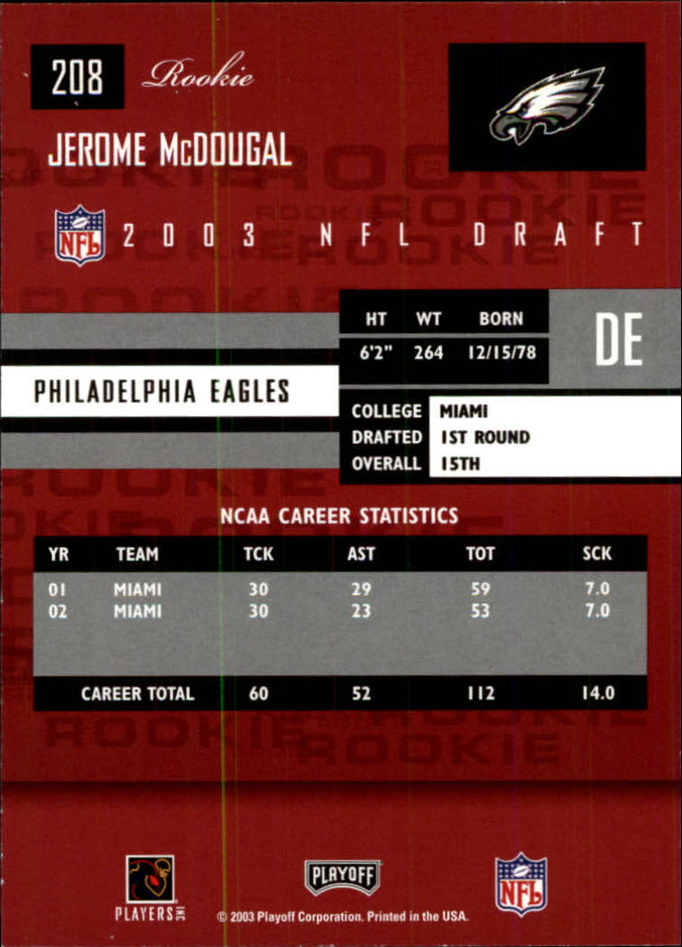 2003 Playoff Prestige Football Rookie RC Singles - You Choose - Bild 75 von 104