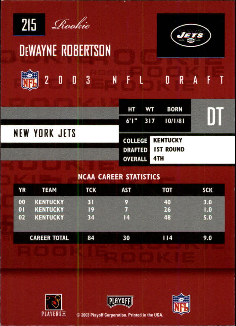 2003 Playoff Prestige Football Rookie RC Singles - You Choose - Bild 87 von 104