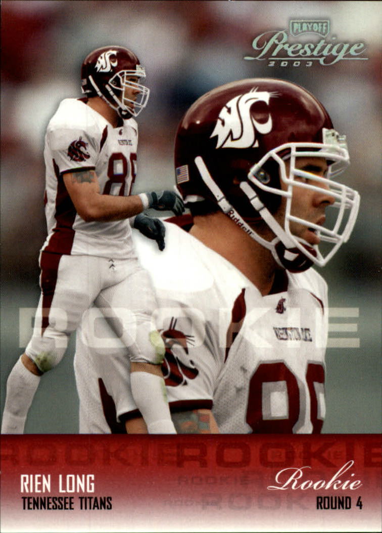 2003 Playoff Prestige Football Rookie RC Singles - You Choose - Bild 88 von 104