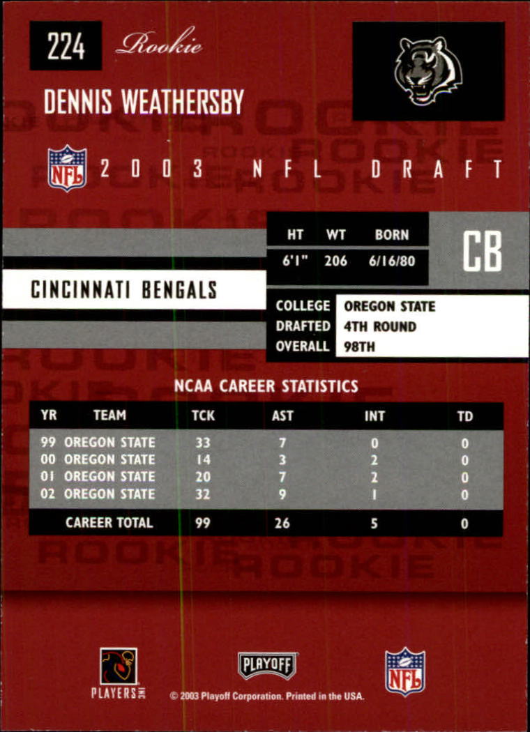 2003 Playoff Prestige Football Rookie RC Singles - You Choose - Bild 96 von 104