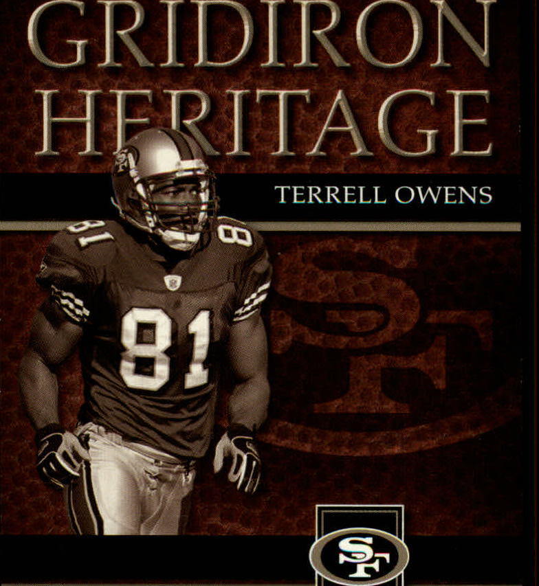 2003 Playoff Prestige Gridiron Heritage #GH18 Terrell Owens