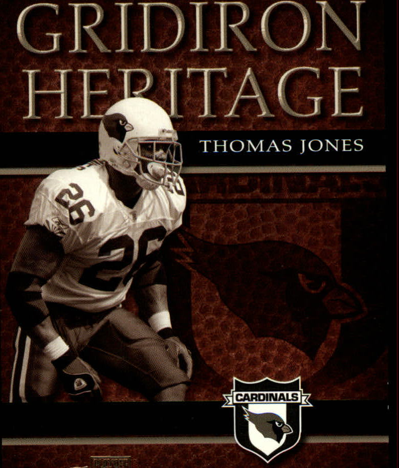 2003 Playoff Prestige Gridiron Heritage #GH25 Thomas Jones