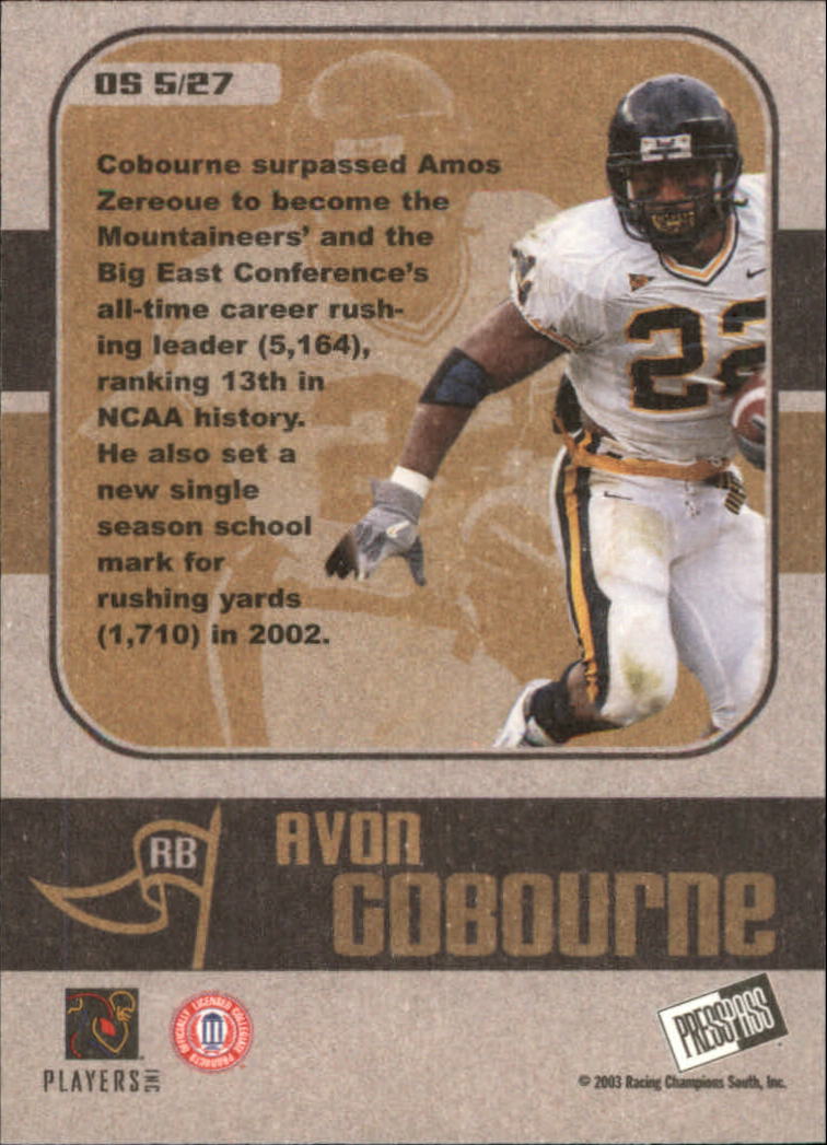 2003 Press Pass JE Football "Insert" Cards - Picture 9 of 55