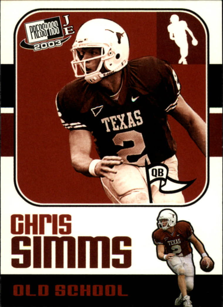 2003 Press Pass JE Football "Insert" Cards - Picture 36 of 55