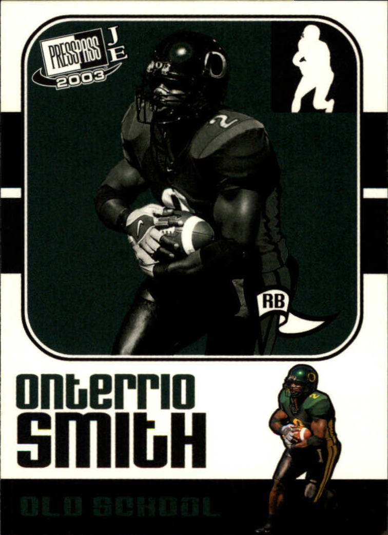 2003 Press Pass JE Football "Insert" Cards - Picture 40 of 55