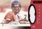 2003 SAGE Jerseys Red #SJ3 Kyle Boller