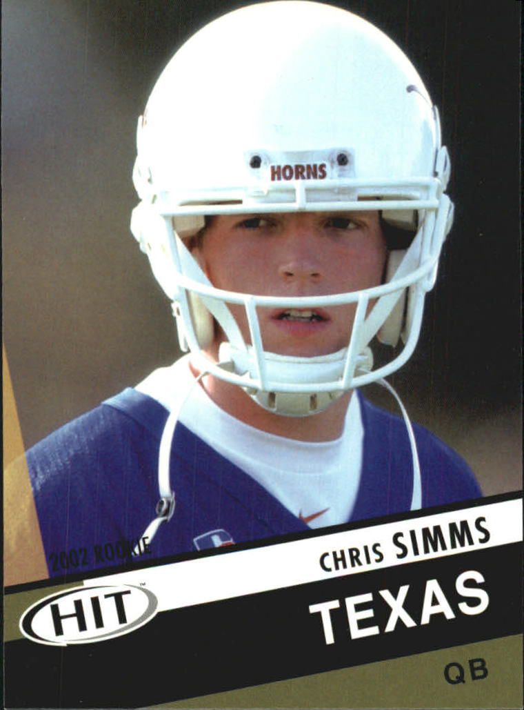 2003 SAGE HIT #41 Chris Simms