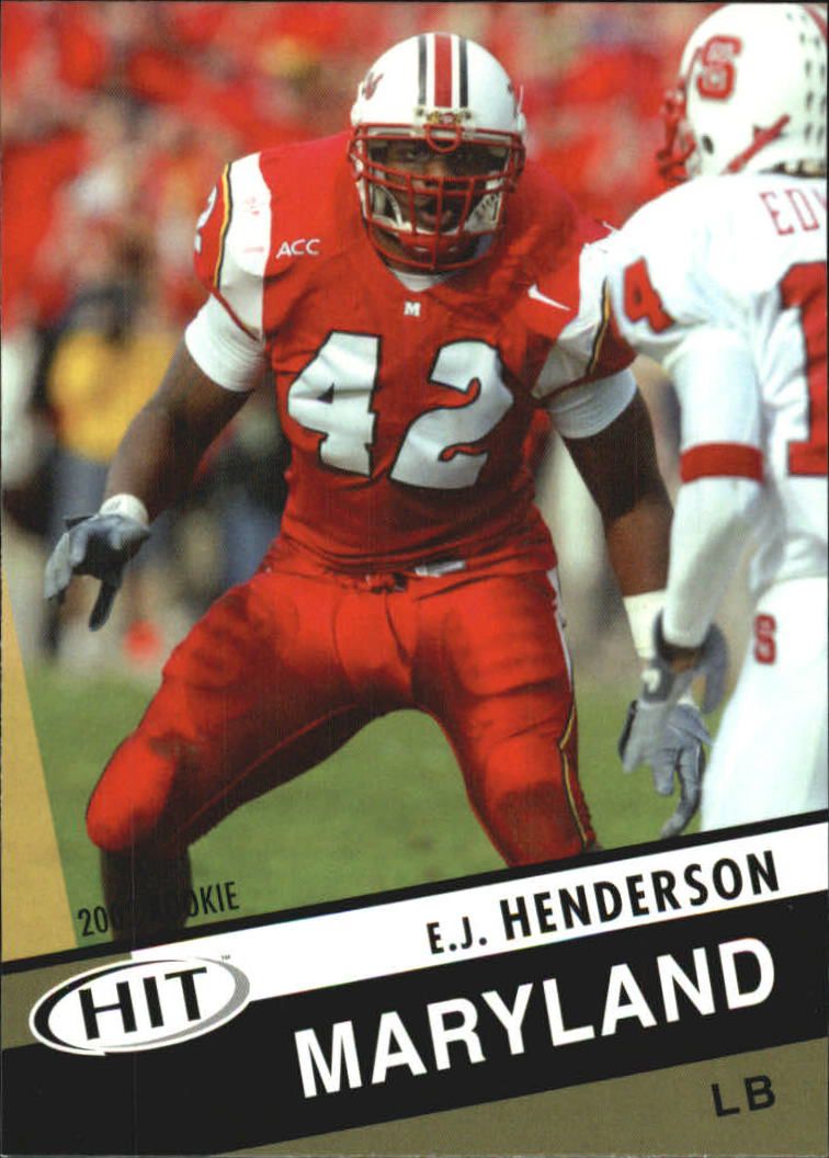 2003 SAGE HIT #42 E.J. Henderson