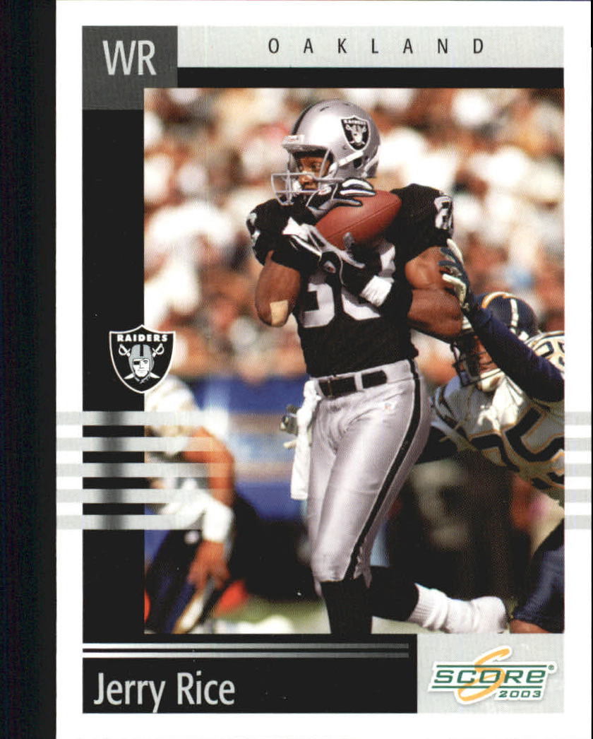 Jerry Rice cards (2000-2022) 49ers Raiders - You Choose - Bild 136 von 227
