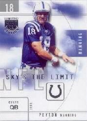 2003 SkyBox LE Sky's the Limit #4 Peyton Manning
