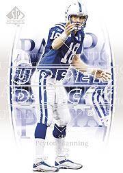 2003 SP Authentic #18 Peyton Manning