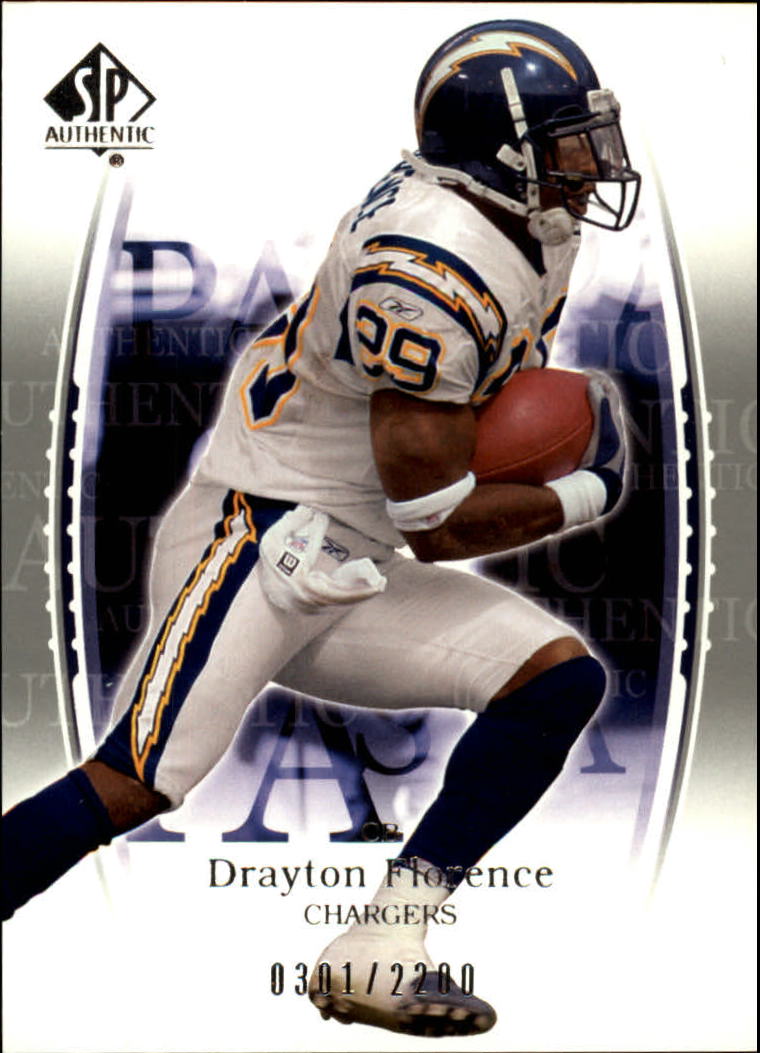 2003 SP Authentic #116 Drayton Florence RC