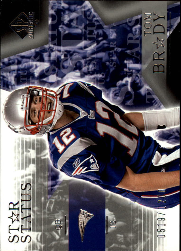 2003 SP Authentic #142 Tom Brady SS