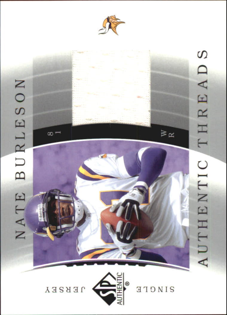 2003 SP Authentic Threads #JCNB Nate Burleson