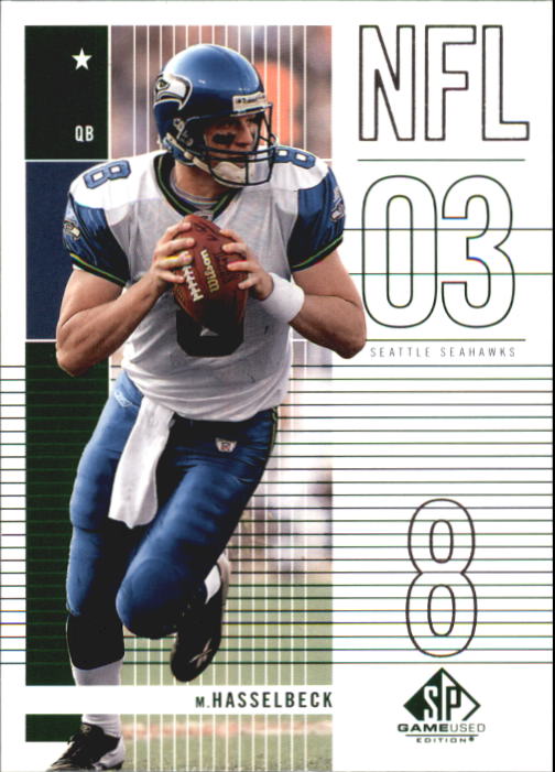 2003 SP Game Used Edition #42 Matt Hasselbeck