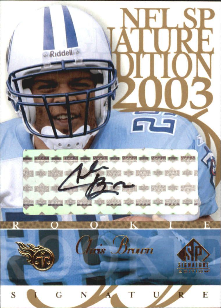 Chris Brown Signature Cb