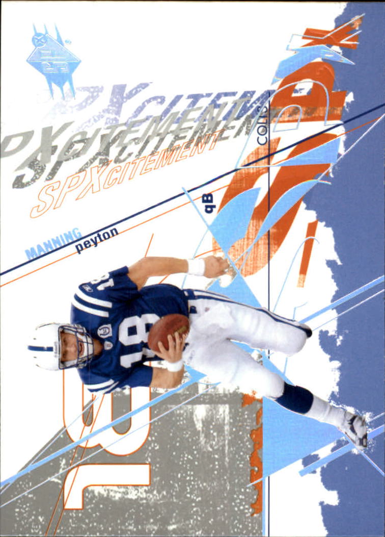 2003 SPx #109 Peyton Manning XCT