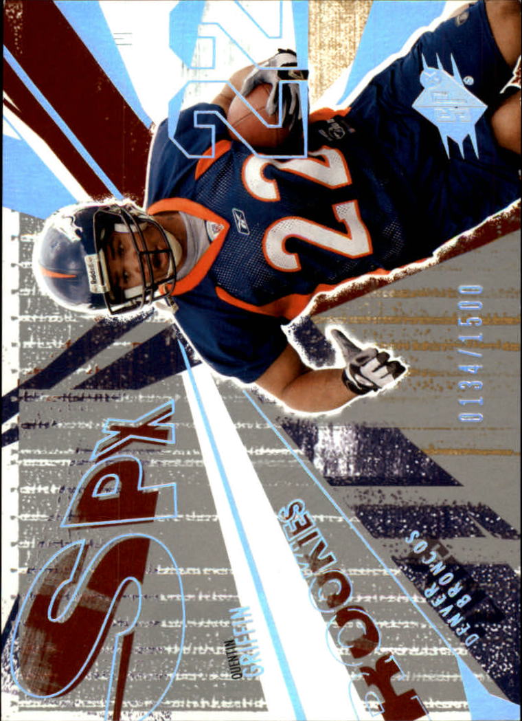 2003 SPx #130 Quentin Griffin RC