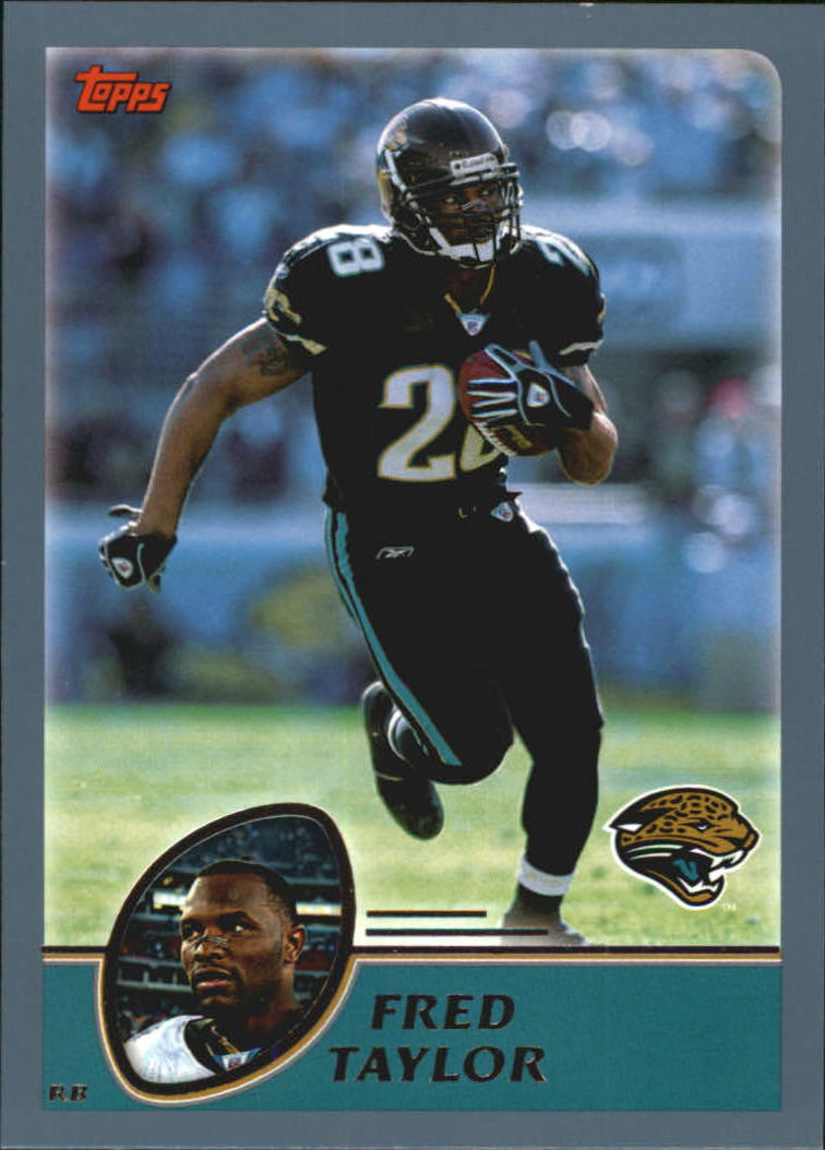 2003 Topps #12 Fred Taylor