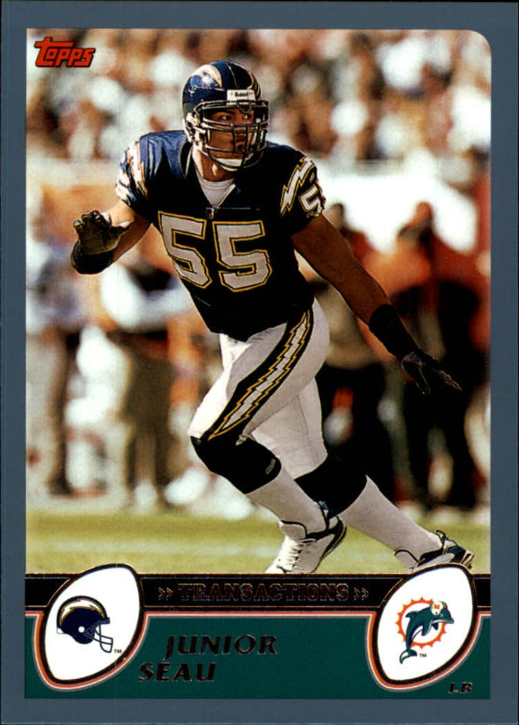 2003 Topps Collection #98 Junior Seau