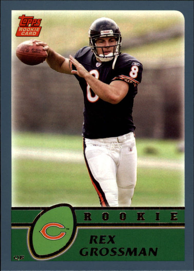 2008 Score #58 REX GROSSMAN Chicago Bears