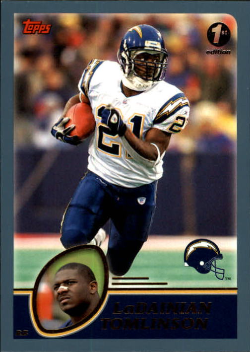 2003 Topps First Edition #285 LaDainian Tomlinson