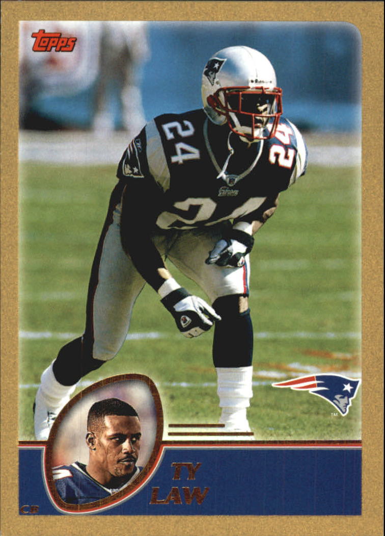 2003 Topps Gold #193 Ty Law