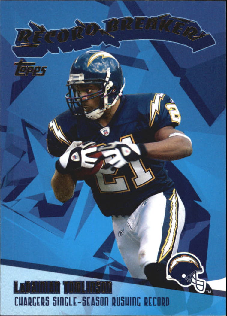 2003 Topps Record Breakers #RB16 LaDainian Tomlinson