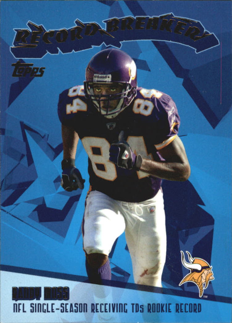 2003 Topps Record Breakers #RB18 Randy Moss