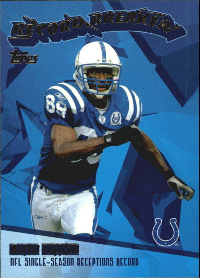2003 Topps Record Breakers #RB20 Marvin Harrison