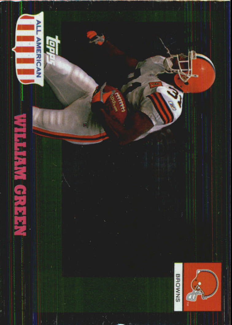 2003 Topps All American Foil #49 William Green
