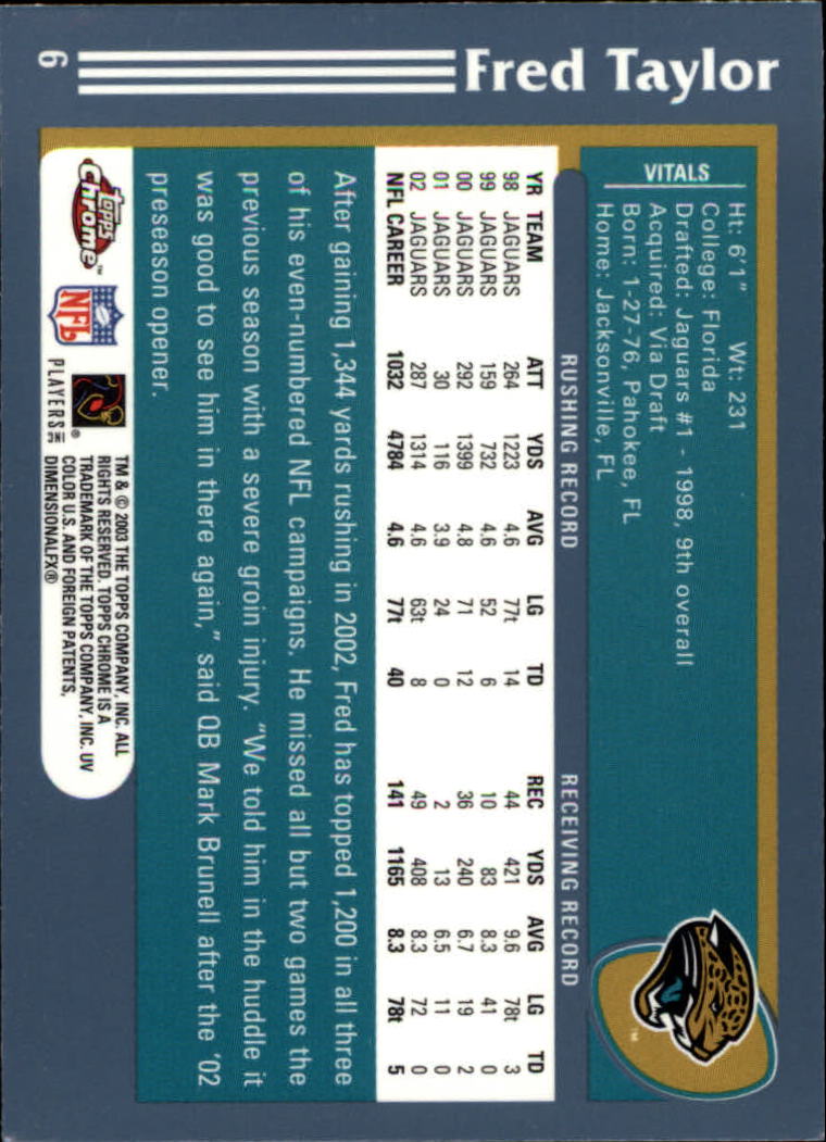 B1544- 2003 Topps Chrome FB Card #s 1-200 +Rookies -You Pick- 15+ FREE US SHIP - Picture 11 of 356