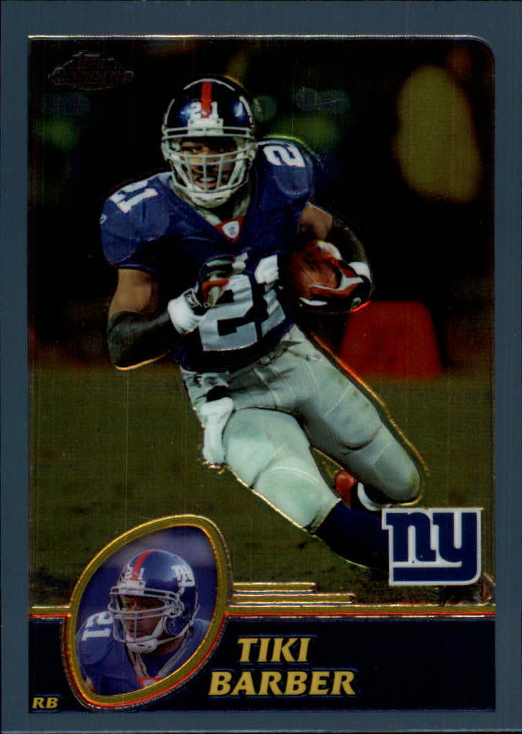 B1544- 2003 Topps Chrome FB Card #s 1-200 +Rookies -You Pick- 15+ FREE US SHIP - Picture 244 of 356