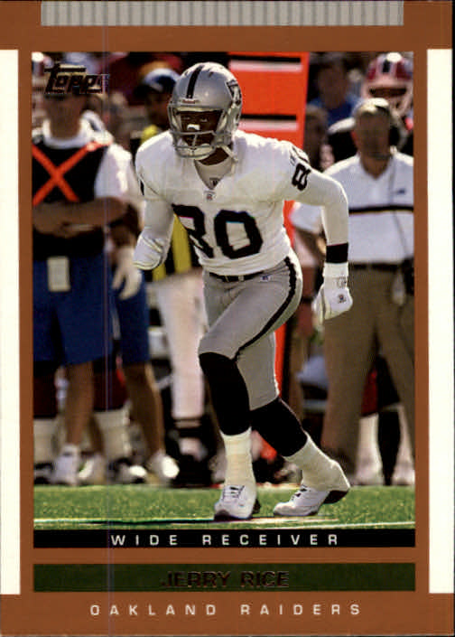Jerry Rice cards (2000-2022) 49ers Raiders - You Choose - Bild 144 von 227