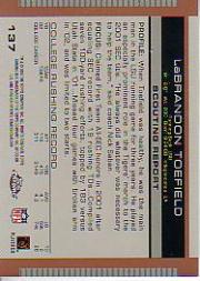 2003 Topps Football Draft Picks and Prospects Chrome Singles - Sie wählen - Bild 229 von 264