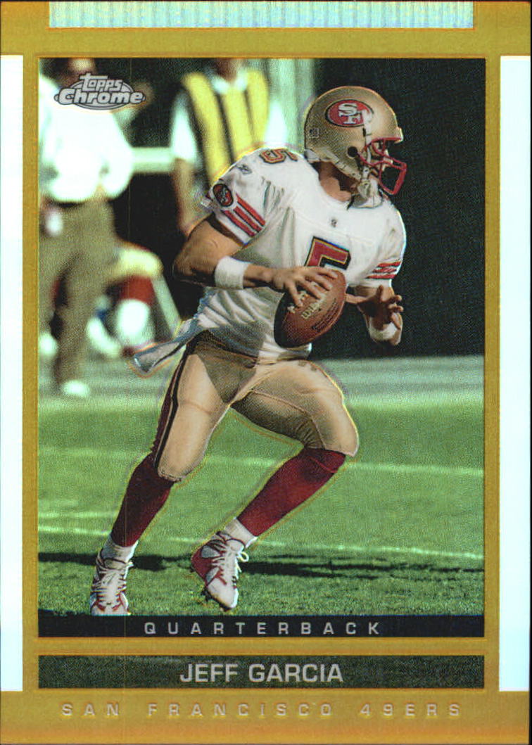 2003 Topps Draft Picks and Prospects Chrome Gold Refractors #33 Jeff Garcia