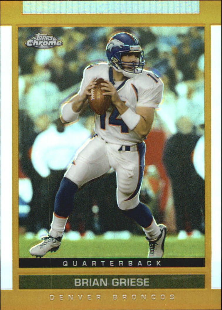 2003 Topps Draft Picks and Prospects Chrome Gold Refractors #51 Brian Griese