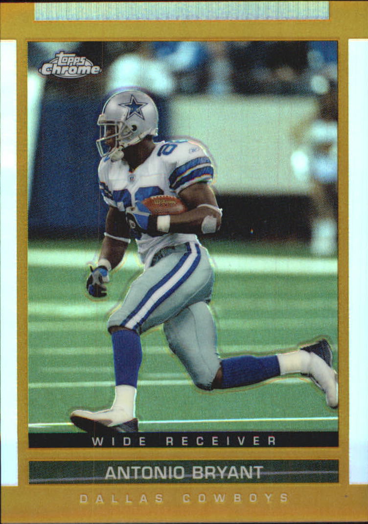 2003 Topps Draft Picks and Prospects Chrome Gold Refractors #94 Antonio Bryant