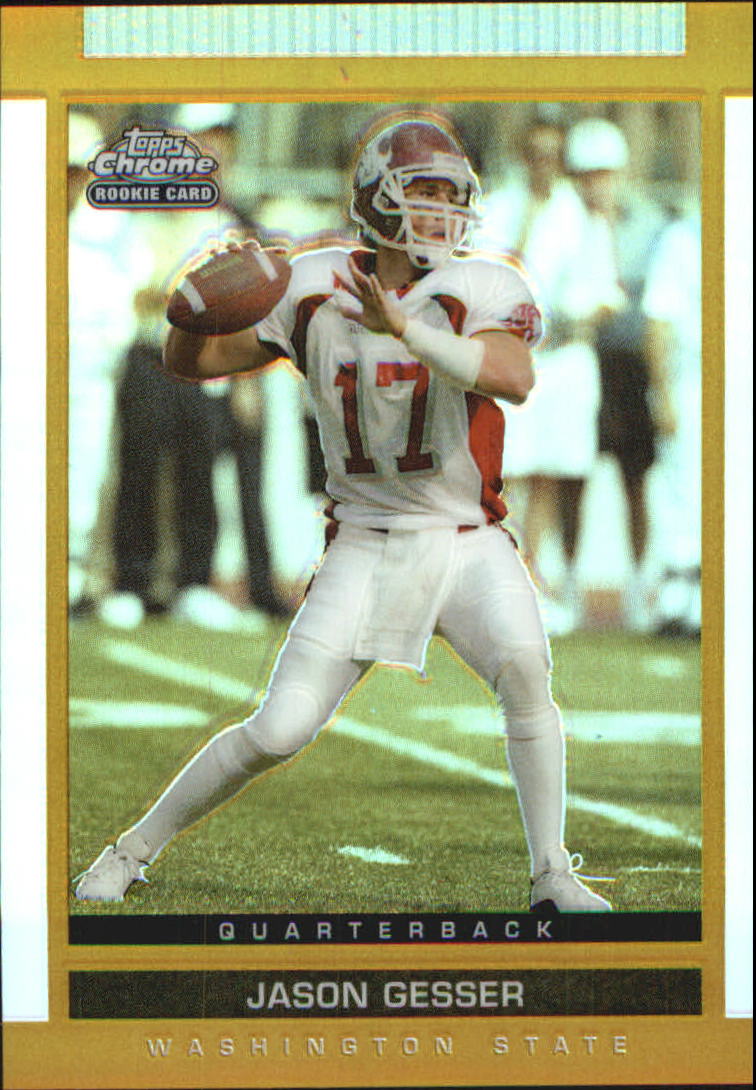 2003 Topps Draft Picks and Prospects Chrome Gold Refractors #121 Jason Gesser