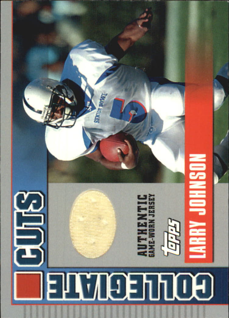 2003 Topps Draft Picks and Prospects Collegiate Cuts #CCLJ Larry Johnson F