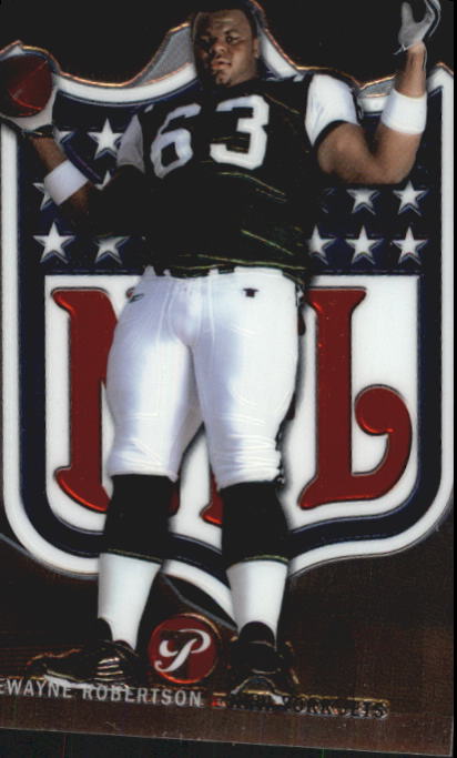 2003 Topps Pristine #91 DeWayne Robertson U