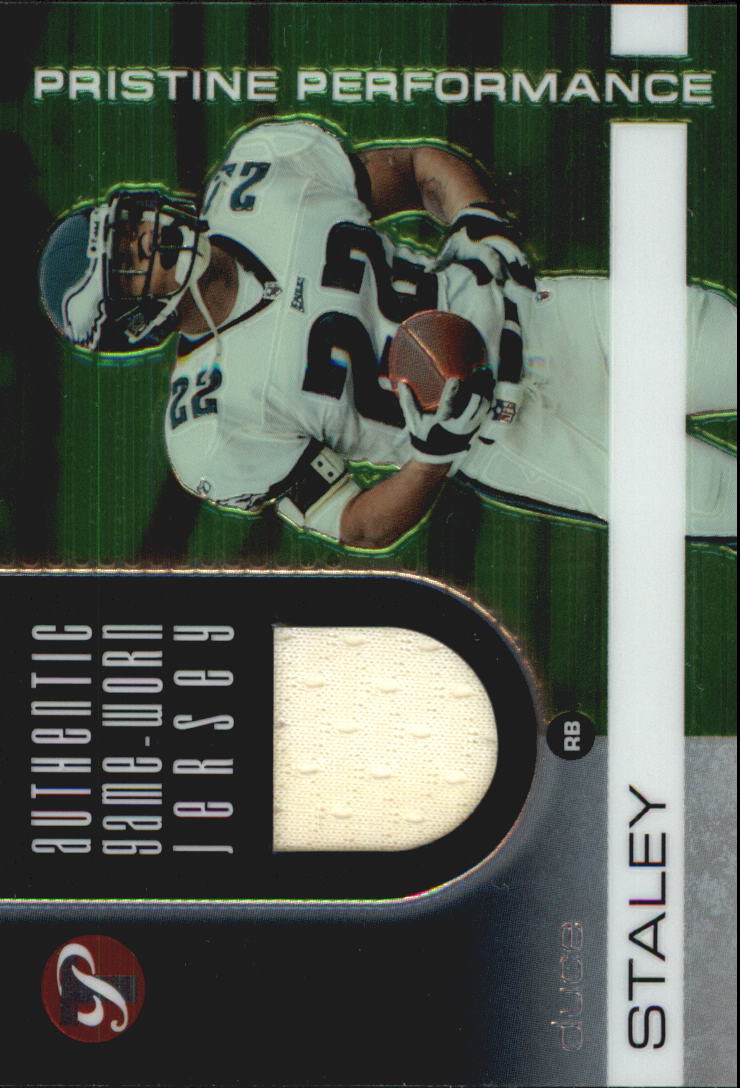 2003 Topps Pristine Performance #PPDS Duce Staley C