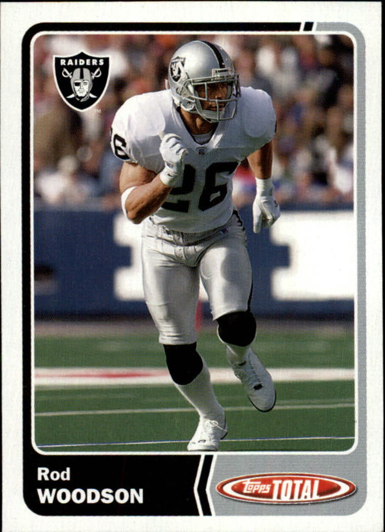 2003 Topps Total #29 Rod Woodson